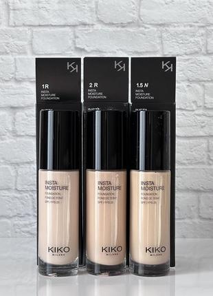 Тональний крем instamoisture foundation kiko milano!