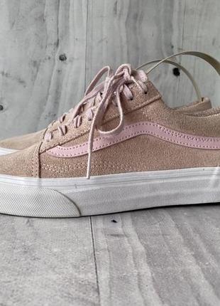 Vans old school кеди кеды рожеві пудрові