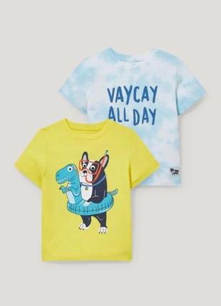 Футболка желтая