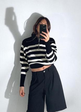 Кофта светр джемпер поло xl zara