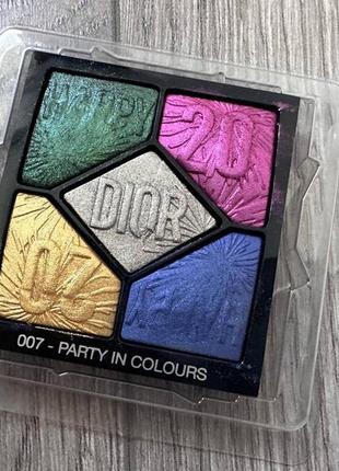 Тени dior