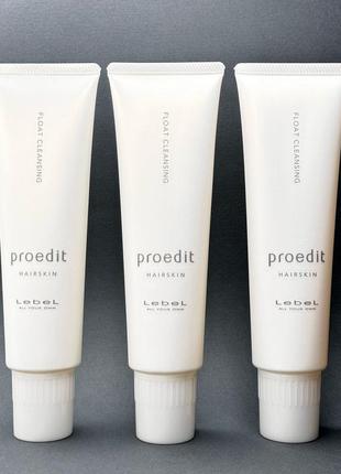 Очищающий мусс для кожи головы lebel proedit hair skin float cleansing