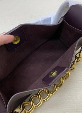 Сумка manu atelier бордо чорна коричнева 6