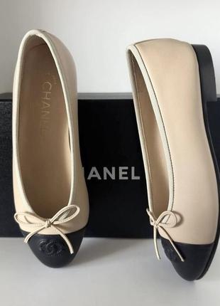 Новые балетки chanel