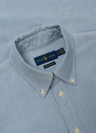 Ralph lauren boyfriend shirt with logo женская рубашка