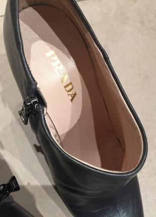 #101 ботильйони черевики prada оригінал 3
