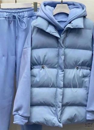 Костюм трійка 
жилетка +костюм2 фото