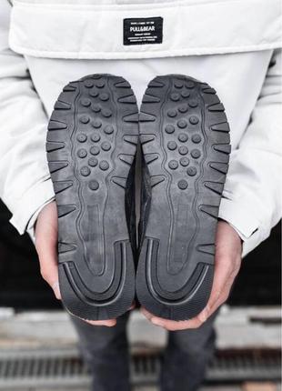 Чоловічі кросівки reebok classic grey  классические замшевые мужские кроссовки рибок серые и чёрные6 фото