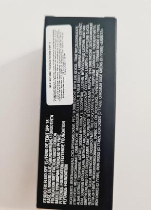 Тональна основа mac cosmetics studio fix fluid spf 152 фото