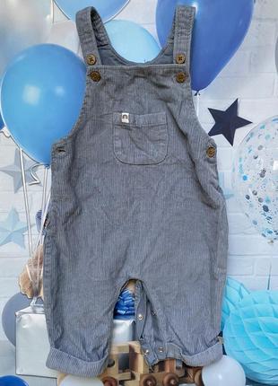 Вельветовий комбінезон 3-6 міс