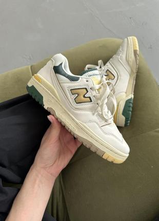 Кроссовки new balance 550 aime leon dore natural green