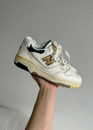 Кроссовки new balance 550 aime leon dore natural green2 фото