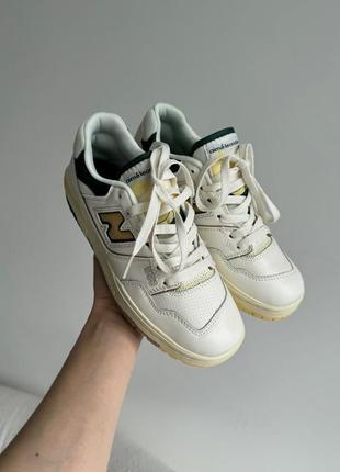 Кросівки new balance 550 aime leon dore natural green3 фото