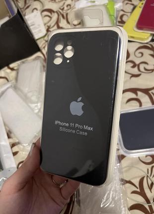 Силиконовый чехол для iphone 11 pro max