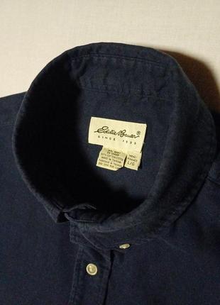 Рідкісна сорочка vintage 90s  комір 43 cm eddie bauer