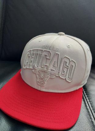 Кепка mitchell &amp; ness (chicago bulls)7 фото