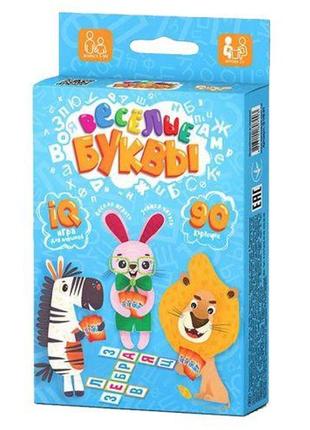 Настольная игра "веселые буквы", рус [tsi142566-тsі]