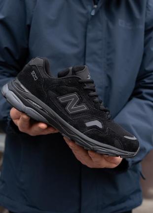 New balance 920 triple black1 фото