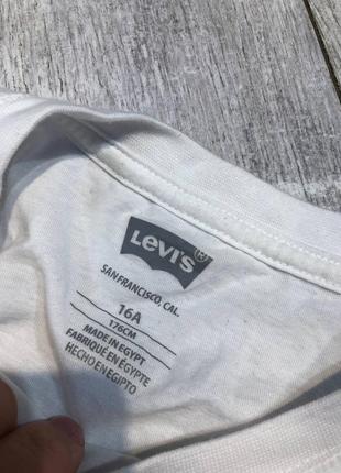 Женская футболка белая levis3 фото