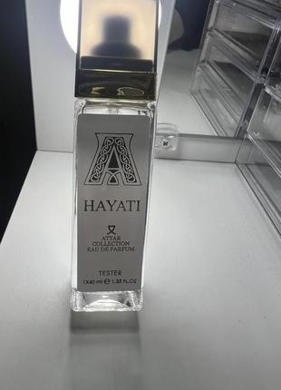 Тестер духов attar hayati 40 мл