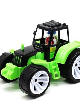 Трактор пластиковий, зелений [tsi165230-тsі]1 фото