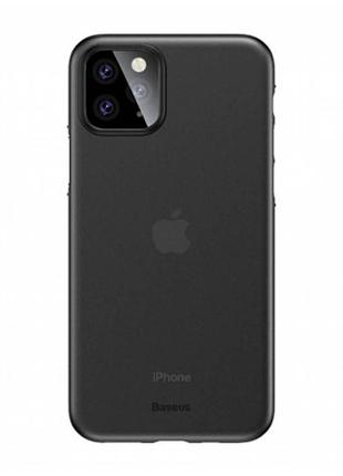Чехол baseus wiapiph65s apple iphone 11 pro max transparent black