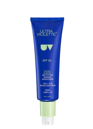 Легкий солнцезащитный крем-гель ultraviolette clean screen fragrance free gel spf 30, 50мл2 фото