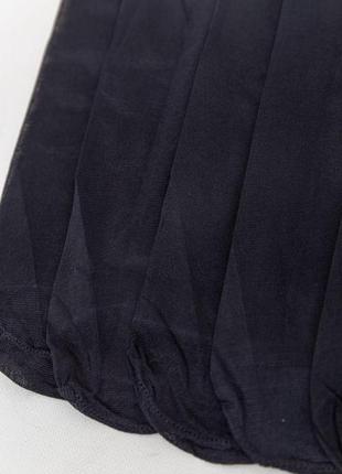 Комплект жіночих капронових шкарпеток 5 пар, колір чорний, 139r001-53 фото