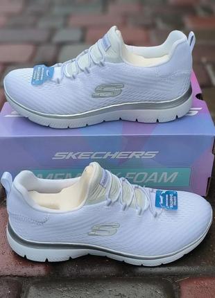 Кросівки жіноч без шнурівки і skechers 149036 wsl оригінал1 фото