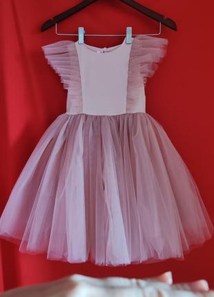 Дитяче фатиновые нарядне сукня плаття 4