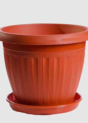 Вазон бутон 28 см терракот