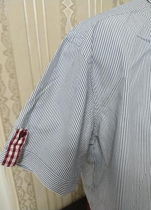 Micneal коттоновая рубашка с коротким рукавом