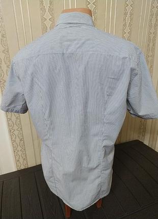 Micneal коттоновая рубашка с коротким рукавом