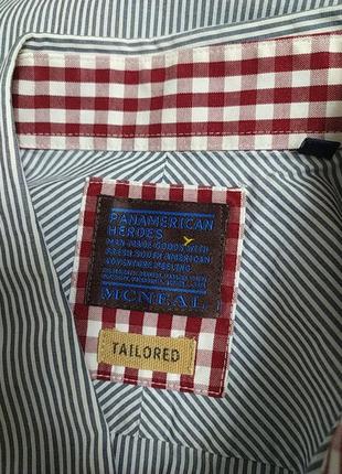 Micneal коттоновая рубашка с коротким рукавом