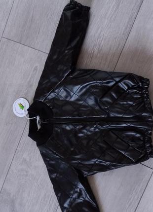 Курточка кожаная размер 802 фото
