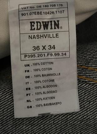 Джинси edwin nashville 865 b6 фото