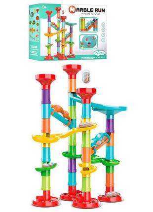 Игра лабиринт marble run  8803, 50 деталей