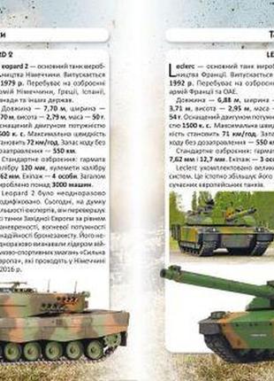 Книга "мир вокруг нас. танки и боевые бронированные машины" укр [tsi159274-тsі]2 фото