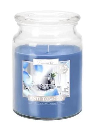Ароматична свічка bispol scented candle anti tobacco, 500 г (snd99-69)
