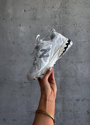 Кроссовки спортивные в стиле new balance 610 white cream black8 фото