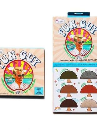 Палетка тіней для повік thebalm fun guy eyeshadow palette, 7.2 г