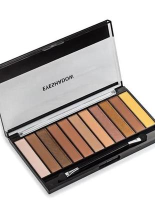 Палетка тіней для повік lcf pallete eyeshadow тон 1 бежевий, 22 г