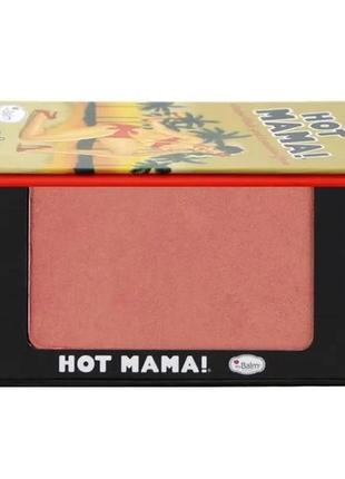 Тіні-рум'яна thebalm hot mama! shadow/blush, 7.08 г