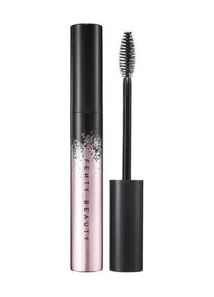 Туш для вій fenty beauty by rihanna full frontal volume lift & curl mascara, cuz i'm black, 12.5 мл