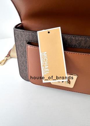 Жіноча брендова сумка michael kors sloan editor medium оригінал сумочка кросбоді майкл мішель корс на подарунок дружині дівчині7 фото