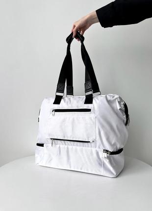 Жіноча брендова спортивна сумка guess сумочка гезз на подарунок дружині подарунок дівчині4 фото