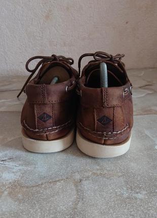 Мужские кожаные топсайдеры sperry top sider2 фото