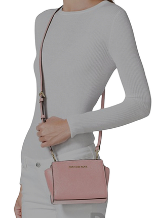 Розкішна маленька сумка через плече michael kors selma 🫶 нова колекція 👌