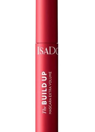 Туш для вій isadora build-up mascara extra volume 01 super black, 12 мл