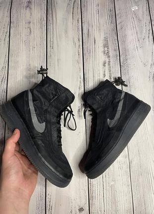 Кросівки nike air force 1 shell black1 фото